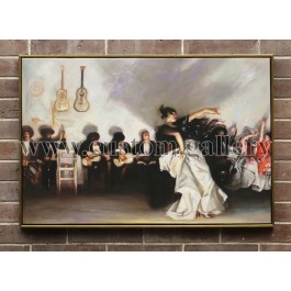 Sargent Joined the Atelier, or Teaching Studio Emile Auguste Carolus-Duran 