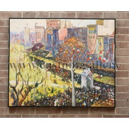 Impressionistic Streetscape