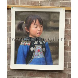 Little Oriental Girl Portrait