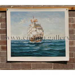 Ship Oil Painting