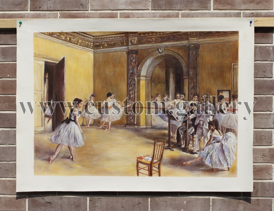 Dance Class At The Opera, Edgar Degas