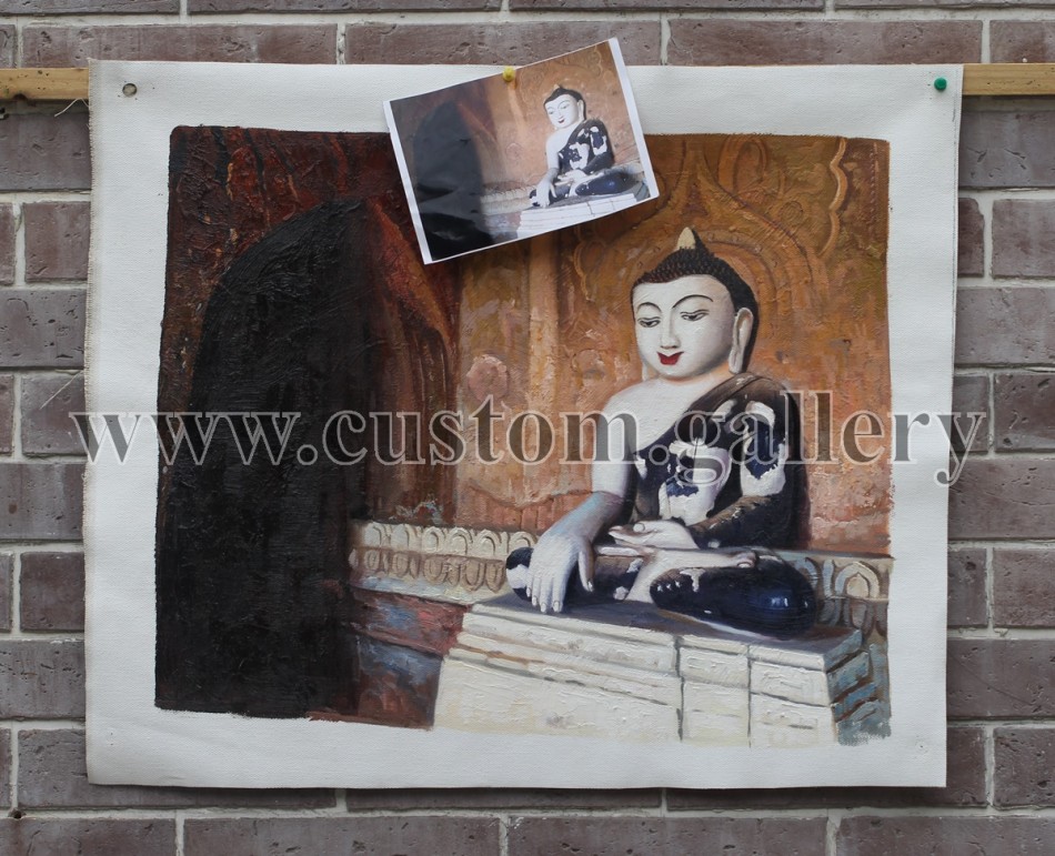 Oil Painting from Tour Photo