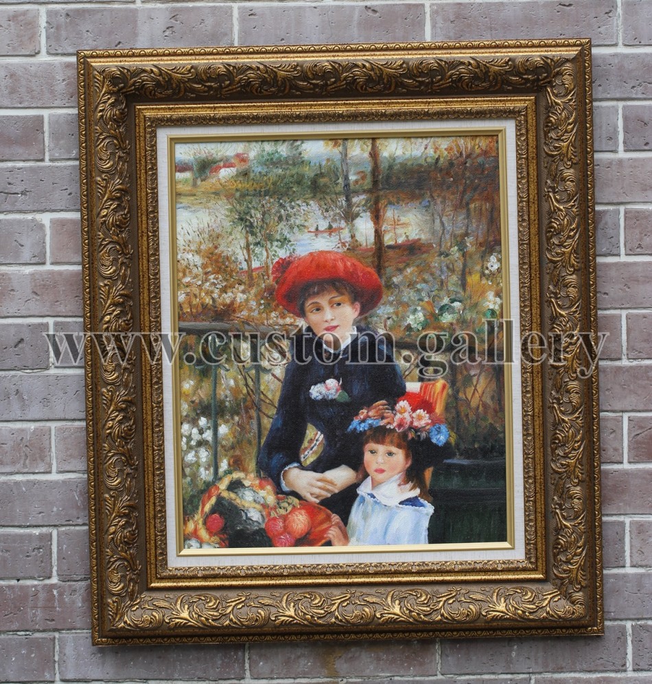 Two Sisters (On the Terrace), Pierre-Auguste Renoir