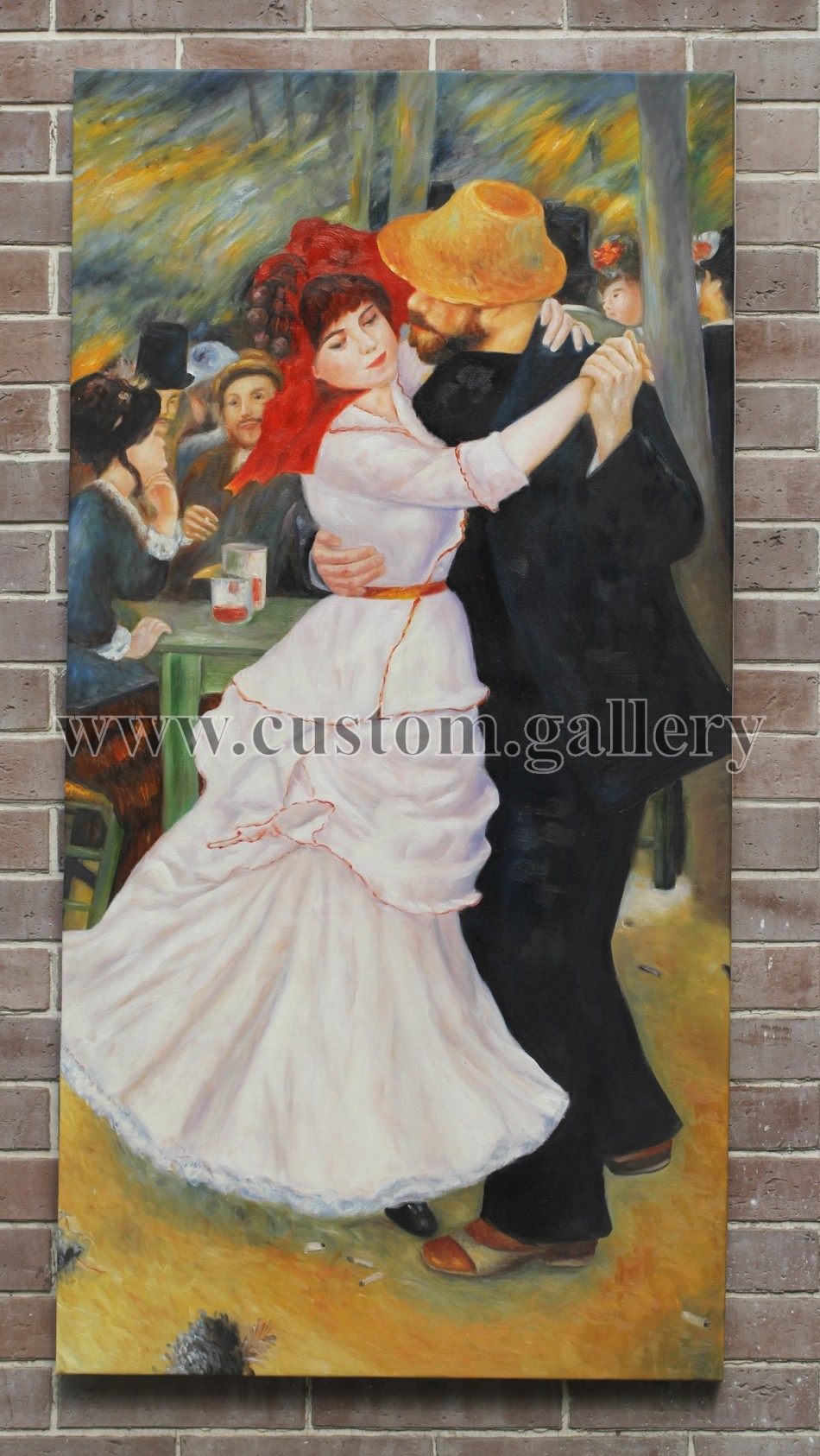Dance at Bougival, Pierre Auguste Renoir