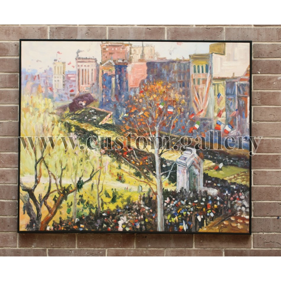 Impressionistic Streetscape