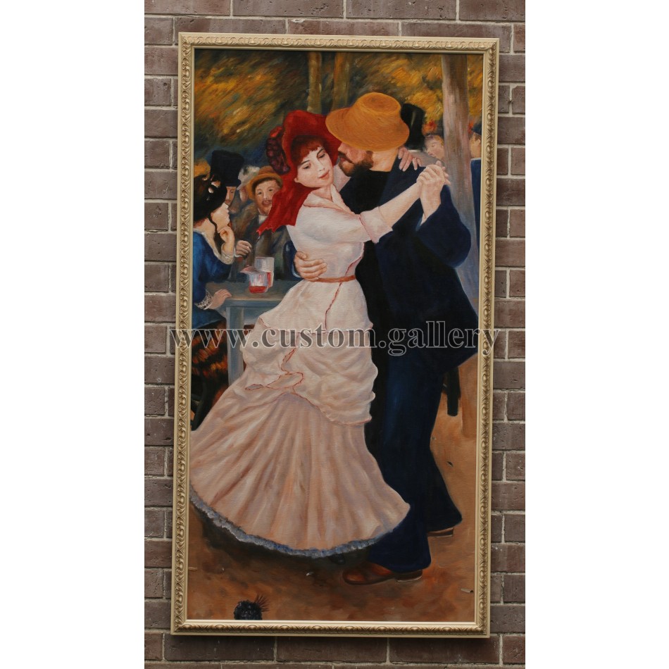 Dance at Bougival, Pierre Auguste Renoir