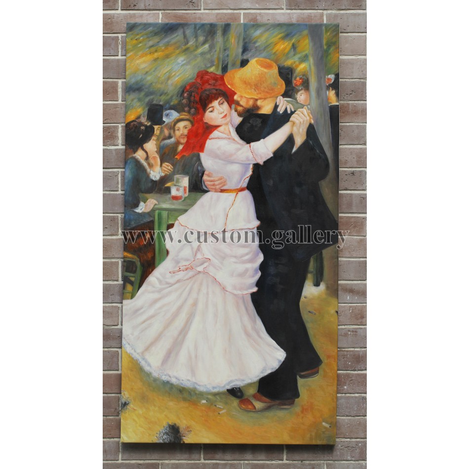 Dance at Bougival, Pierre Auguste Renoir